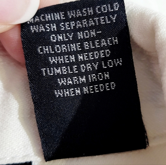 Relativity White Stretch Denim Jacket Women’s Size XL Button Front Cotton Blend - Picture 12 of 12